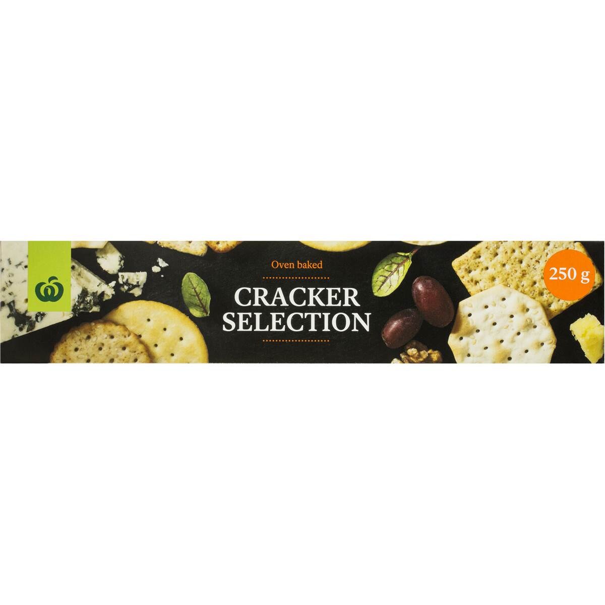 Woolworths Cracker Selection 250g Woolworths