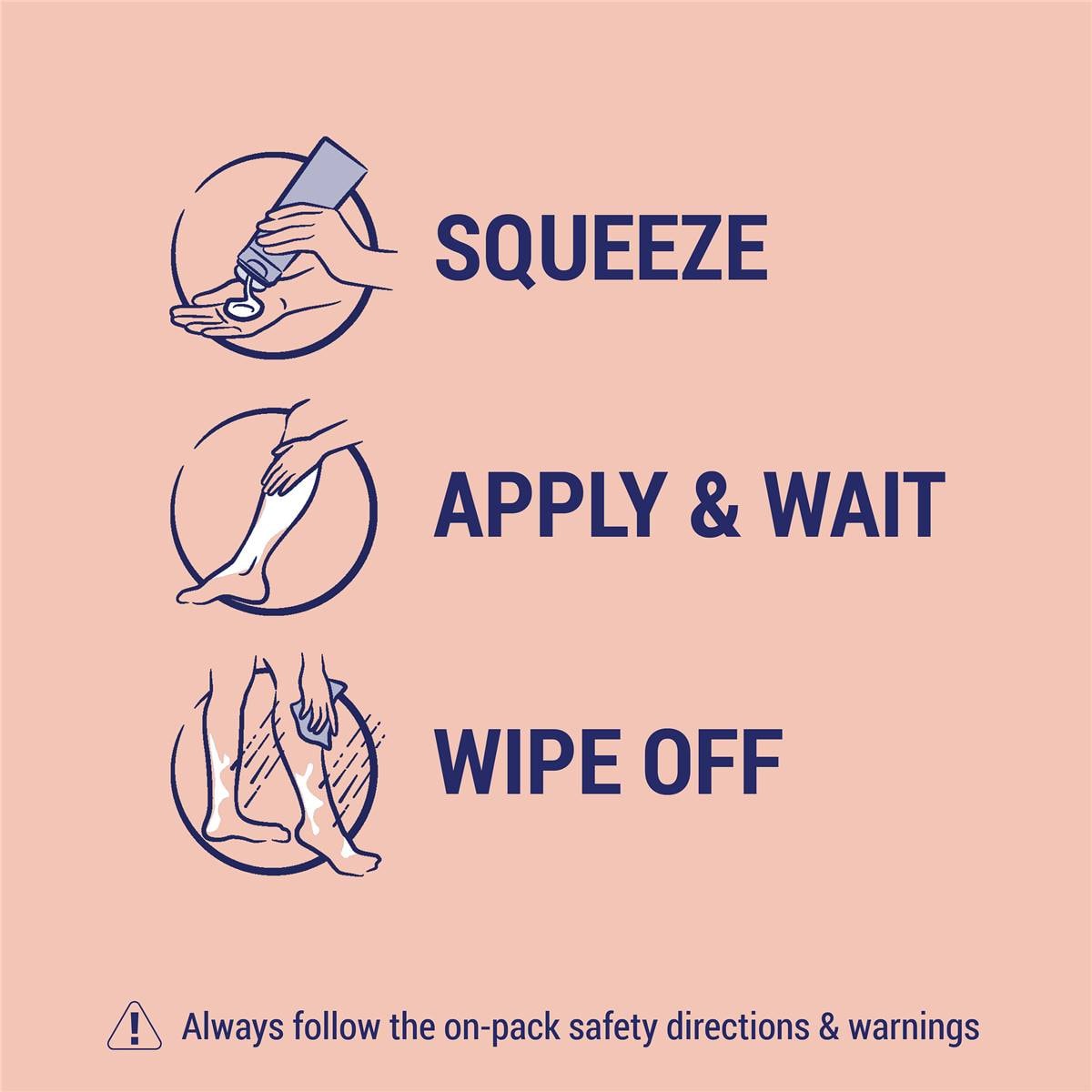 Nair Hair Removal Cream Shower Power Max 312g Woolworths