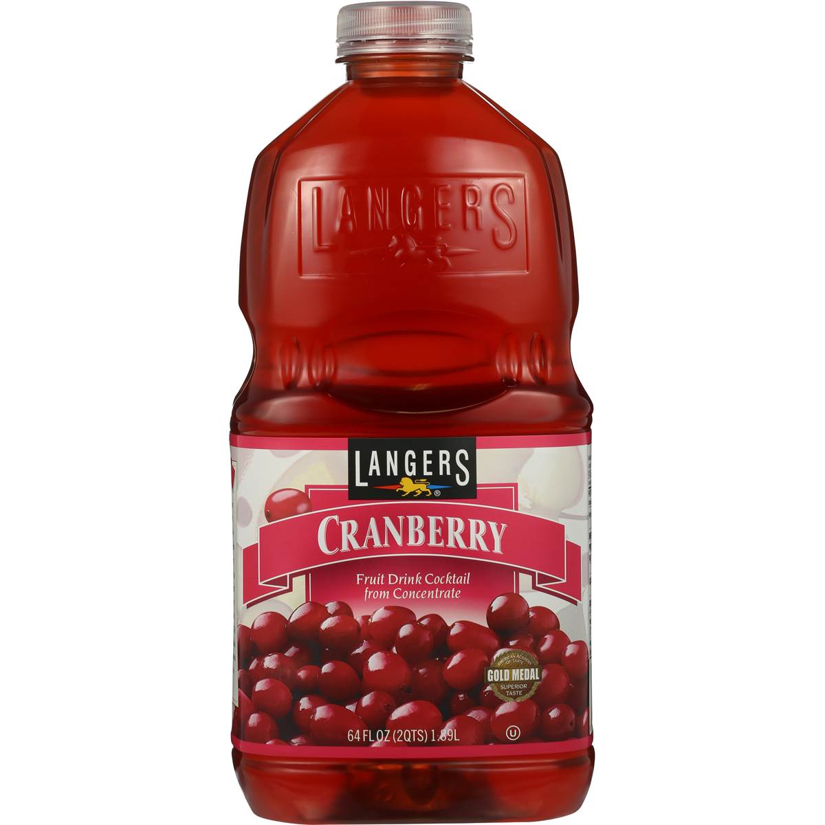 Langers Cranberry Fruit Drink 1.89l Woolworths
