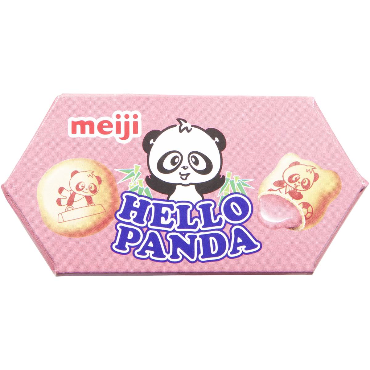 Meiji Biscuit Hello Panda Snacks Strawberry 50g Woolworths