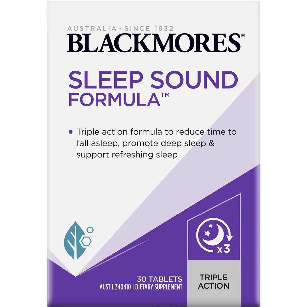 Blackmores Sleep Support Sleep Sound Formula 30pk | Woolworths