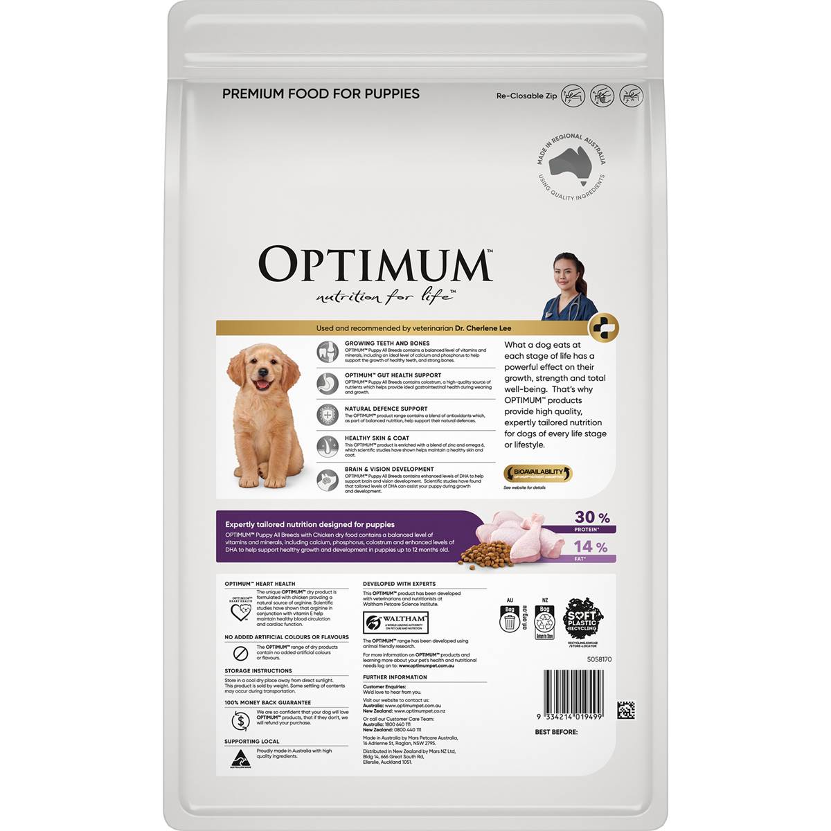 optimum-puppy-with-chicken-dry-dog-food-3kg-woolworths