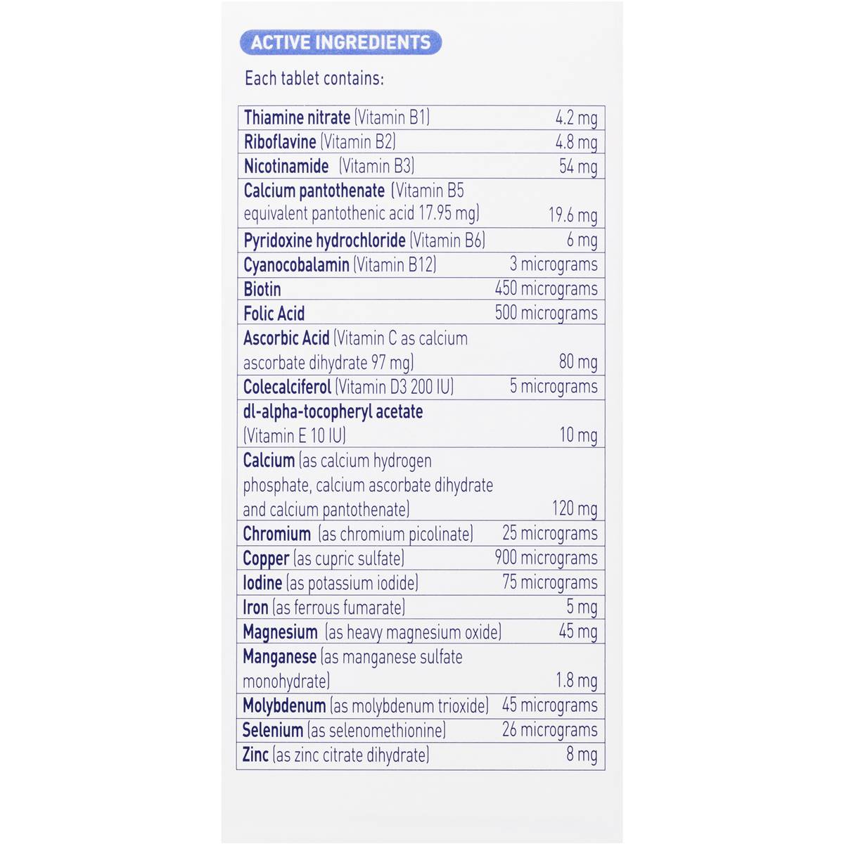 Elevit Women's Multivitamin Tablets 100 Pack | Woolworths
