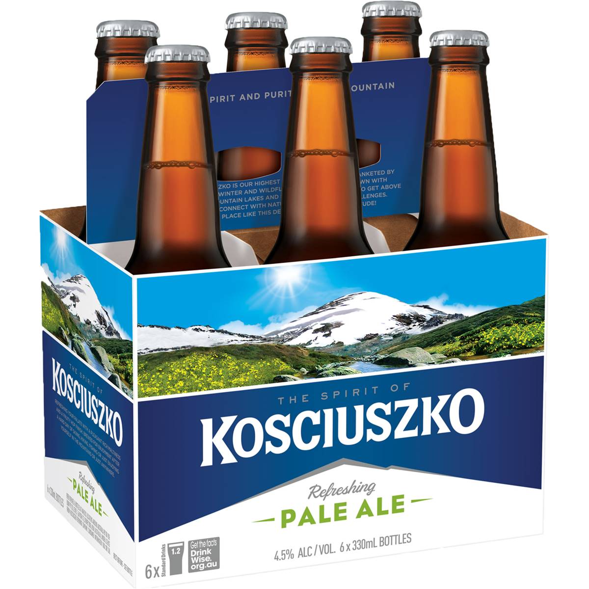 Kosciuszko Pale Ale Bottles 330ml Woolworths