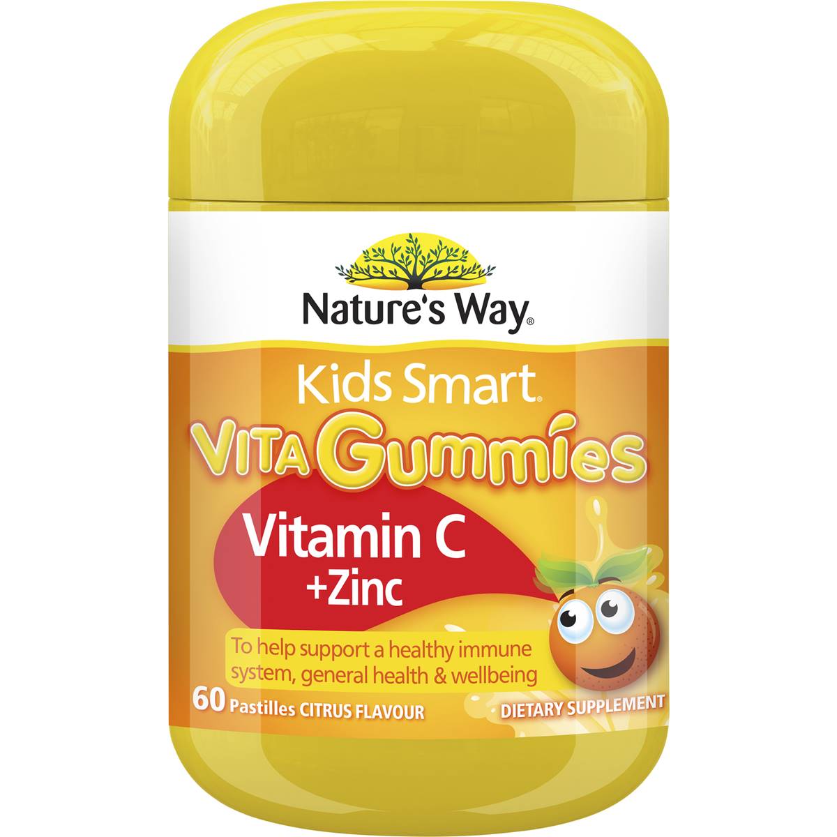 Nature's Way Kids Smart Vita Gummies Vitamin C + Zinc 60 Pack | Woolworths