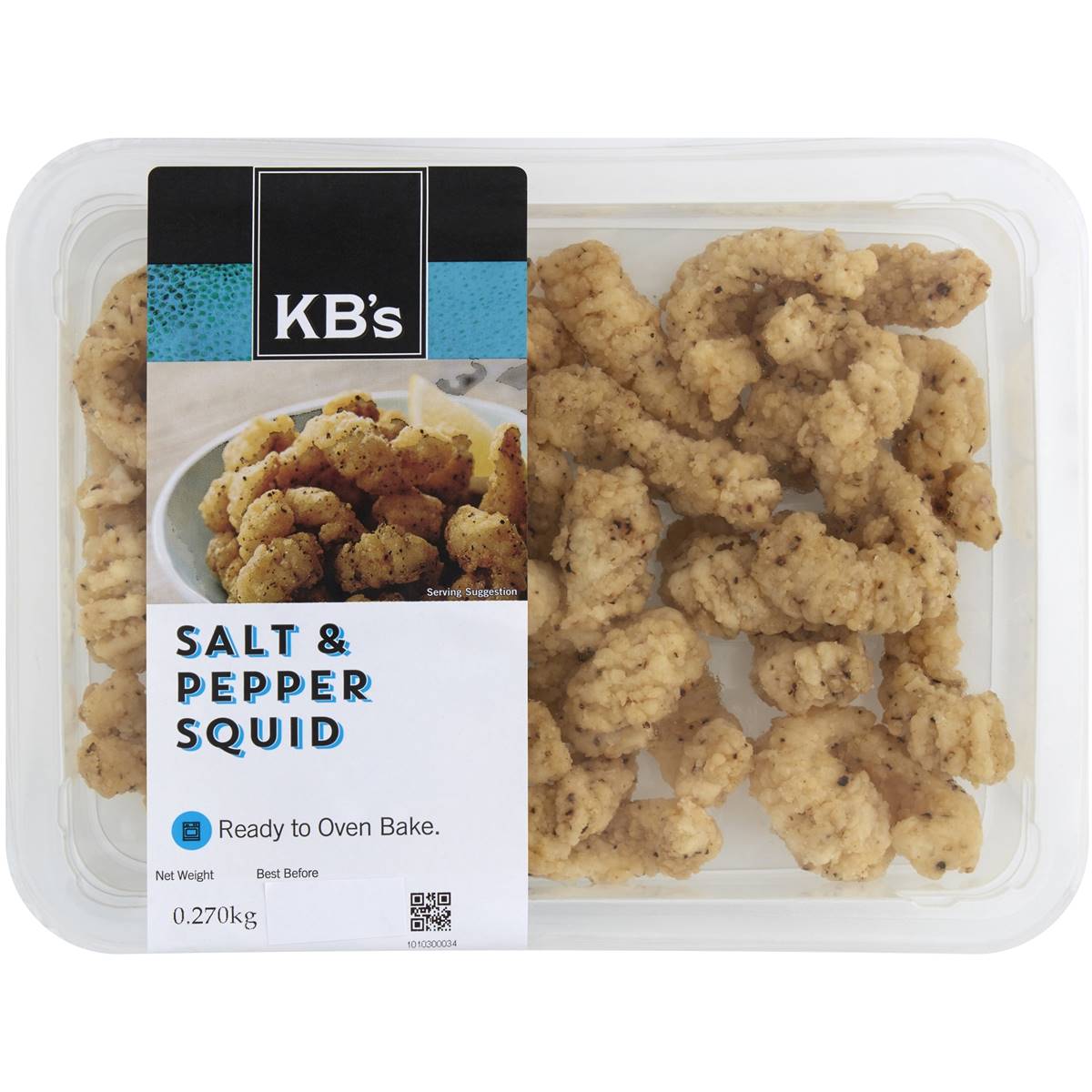 Kb Seafood Co. Squid Salt & Pepper 270g | Woolworths