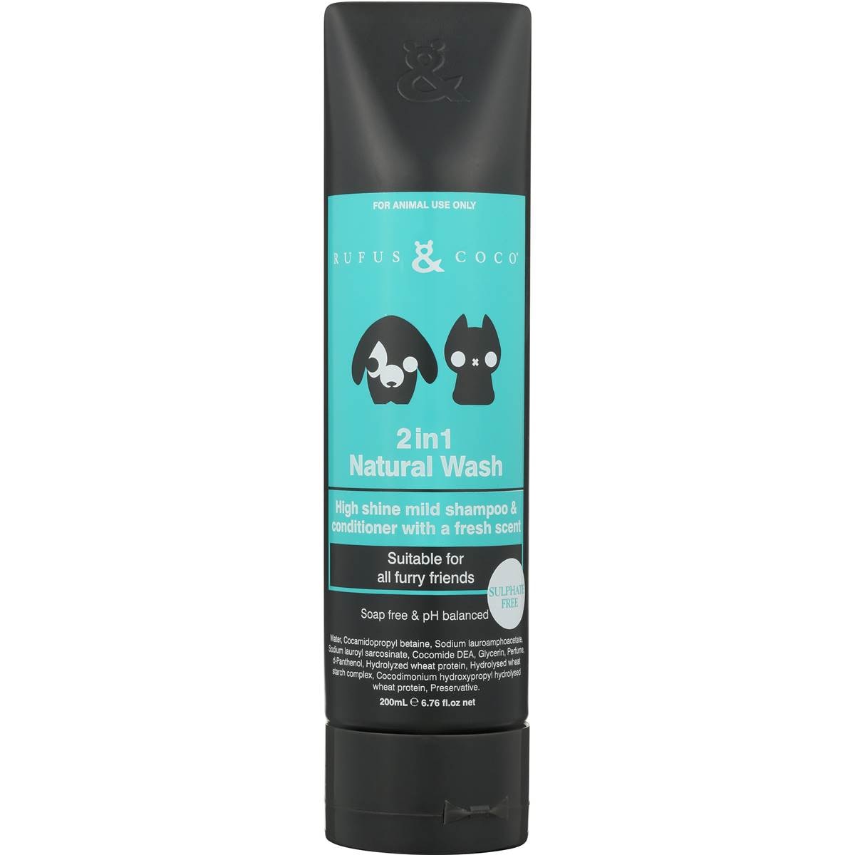 Rufus and coco store shampoo