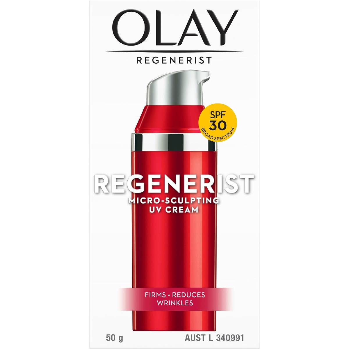 Olay Regenerist Face Cream Moisturiser Spf 30 50g Woolworths