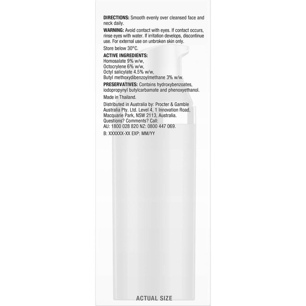 Olay Regenerist Face Cream Moisturiser Spf 30 50g Woolworths