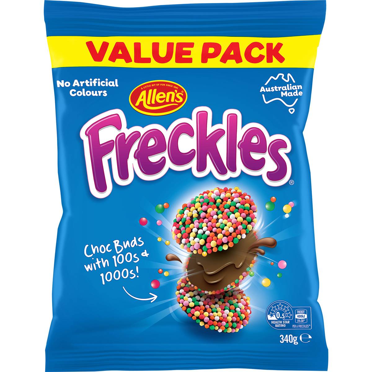 Allen's Freckles Family Bag Lollies