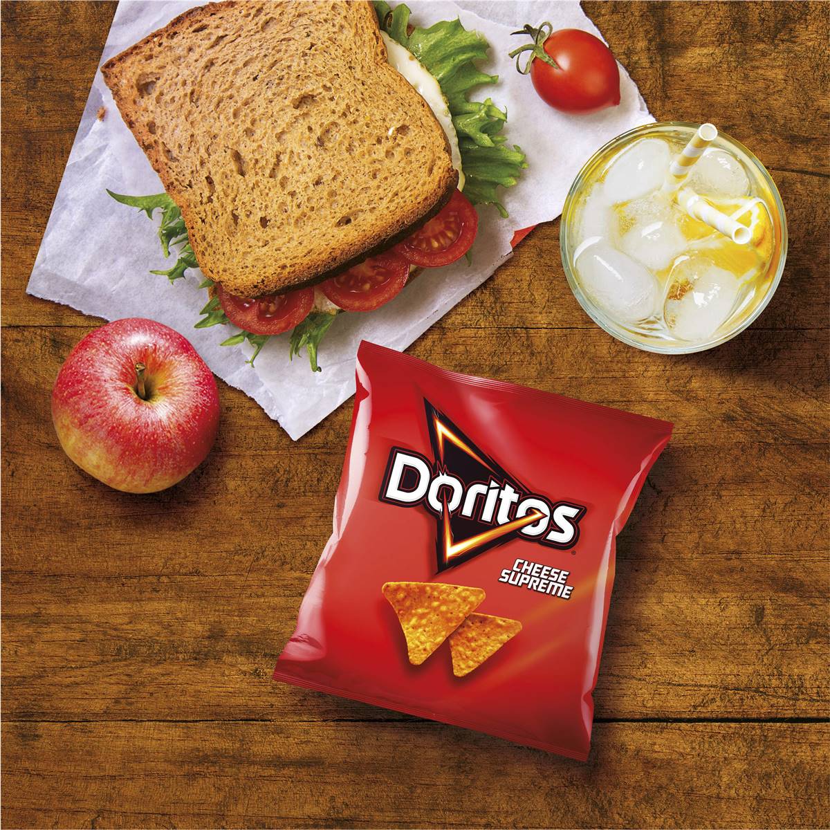 Doritos Corn Chips Cheese Supreme 5 Pack Woolworths