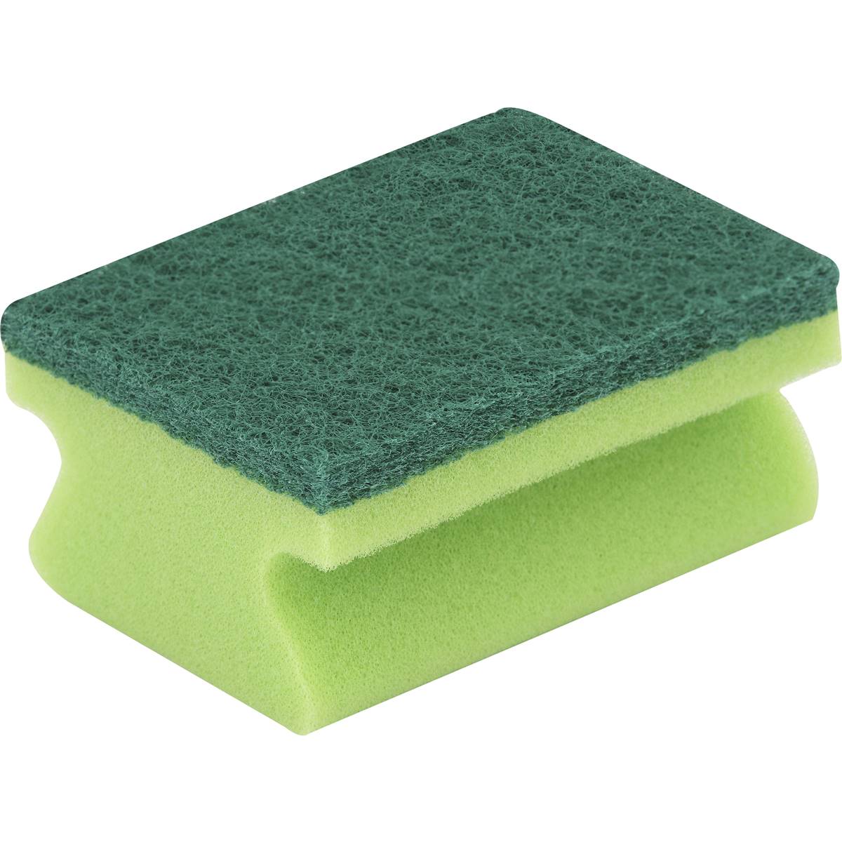 Vileda Rainbow Foam Sponge Scourers - 10 Pack Eco-Friendly Dish Sponges With Comfort Grip
