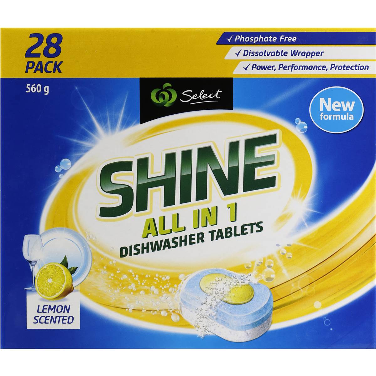 Woolworths Select Dishwashing Tablets All In 1 28 Pack Woolworths
