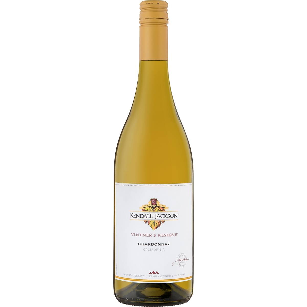 Kendall-jackson Vintres Chardonnay Vintner's Reserve Chardonnay 750ml ...