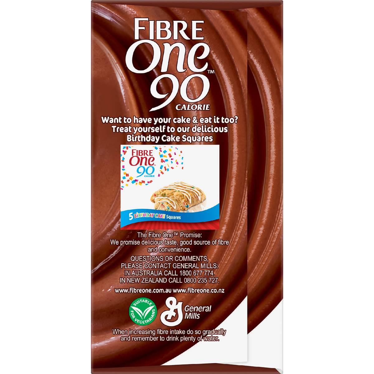 Fibre One Chocolate Fudge Brownie Bars 10 Pack Woolworths