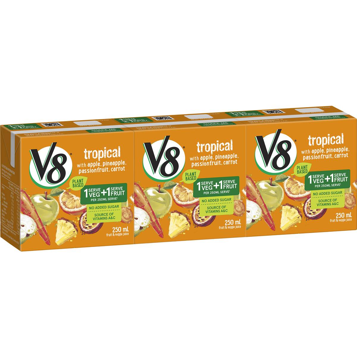 V8 Tropical Juce Multipack 3 X 250ml Woolworths