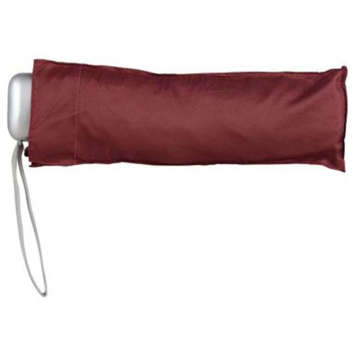Woolworths Weather Protection Flat Umbrella Burgundy