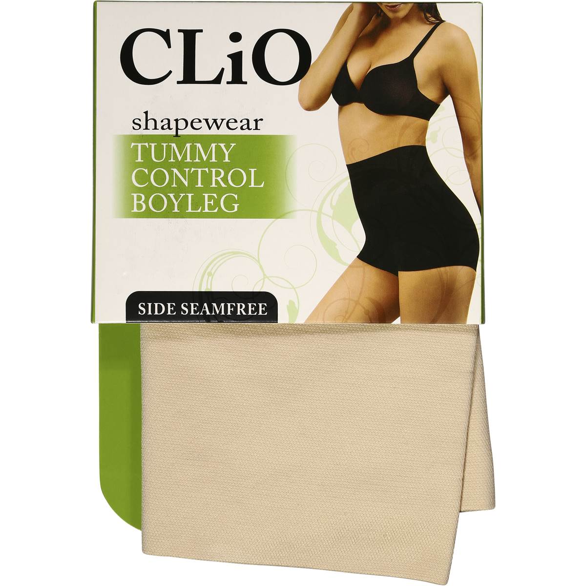 Clio Tummy Control Boyleg Underwear Black & Nude 1012 Each Woolworths