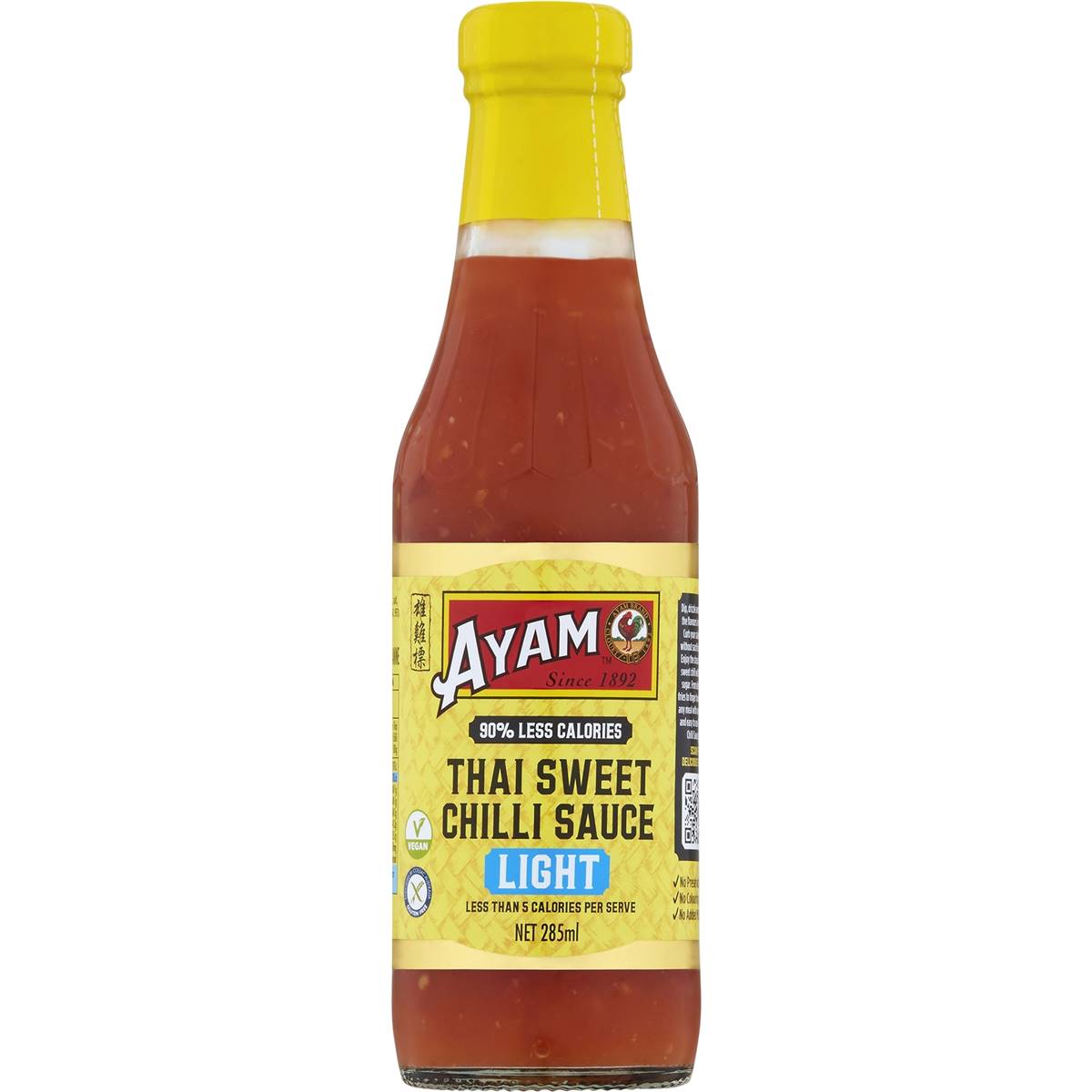 Ayam Thai Sweet Chilli Sauce Light Ml Woolworths