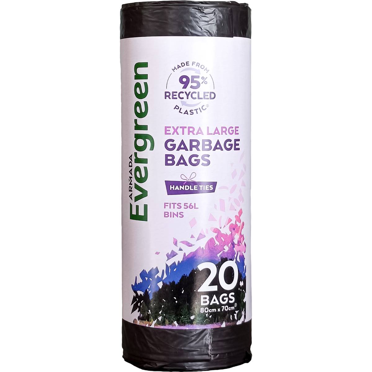 Armada Evergreen Garbage Bags Extra Large Pack Woolworths