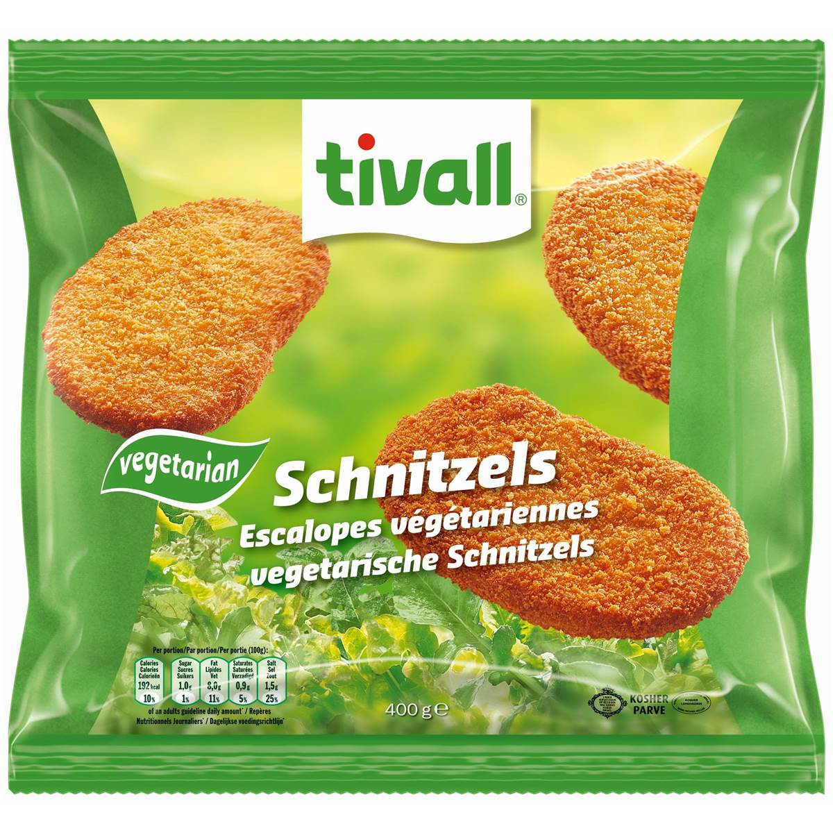 Tivall Vegetarian Schnitzels Null
