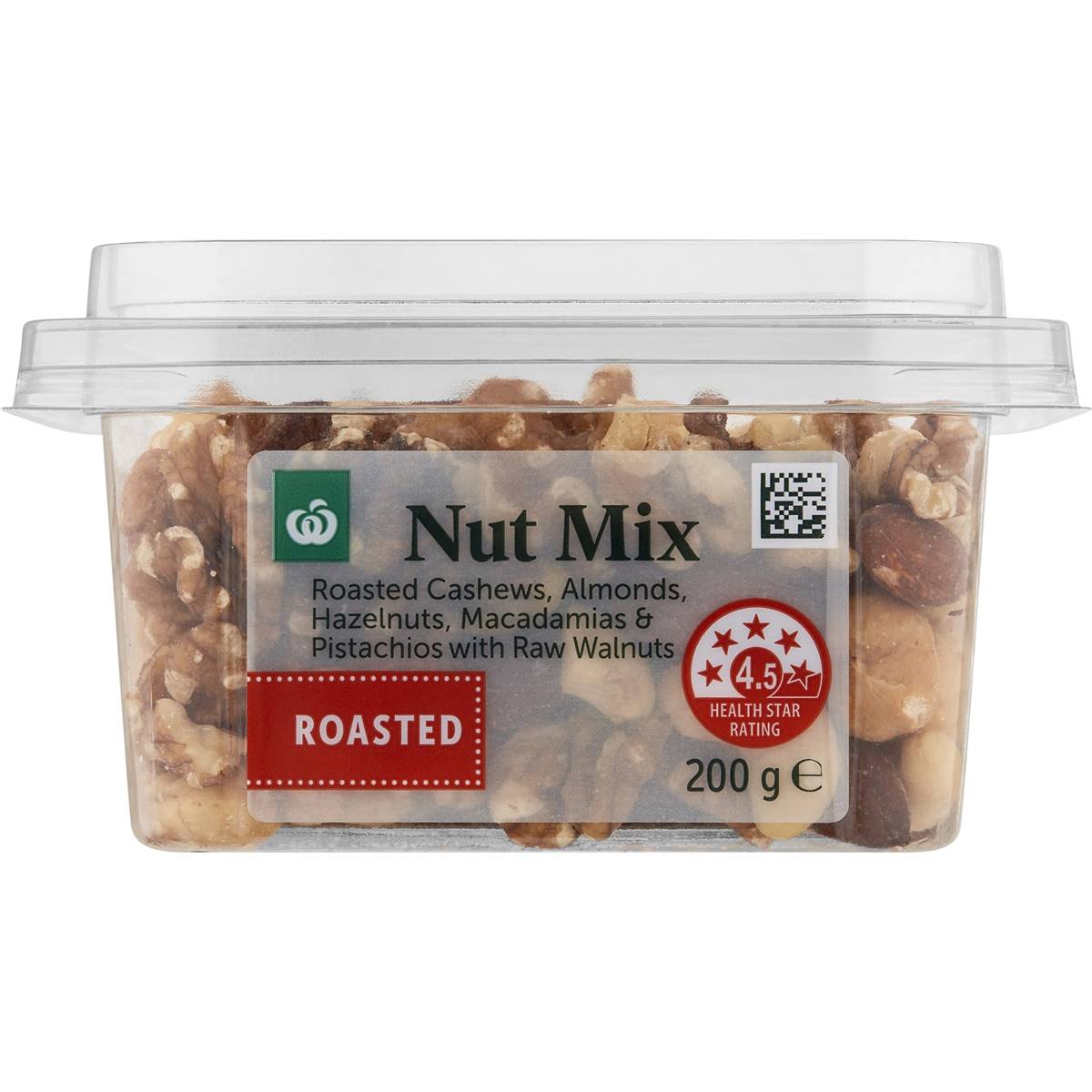 Woolworths Mixed Nuts Oven Roasted 200g | Woolworths