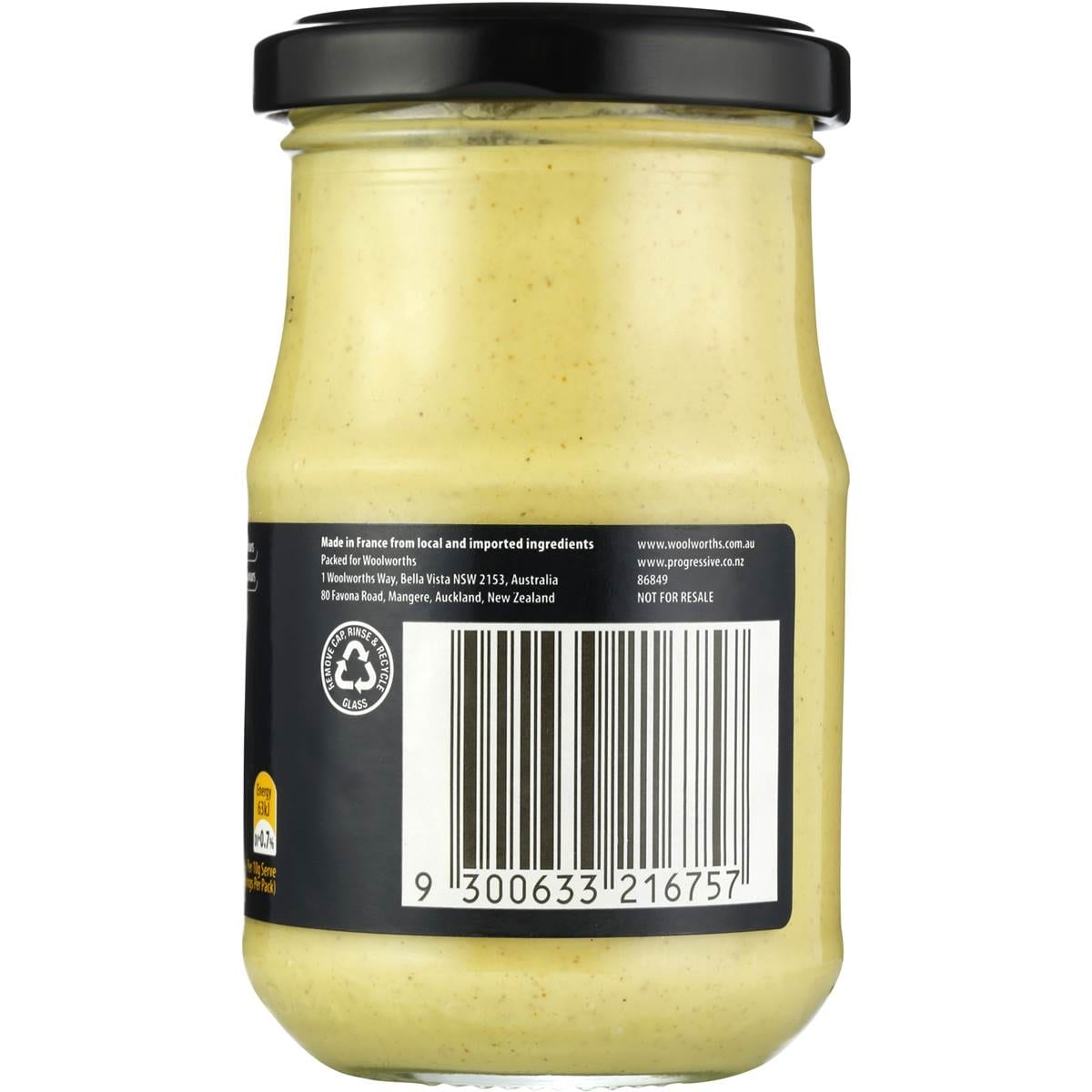 Woolworths Select Mustard Dijon 200g Woolworths