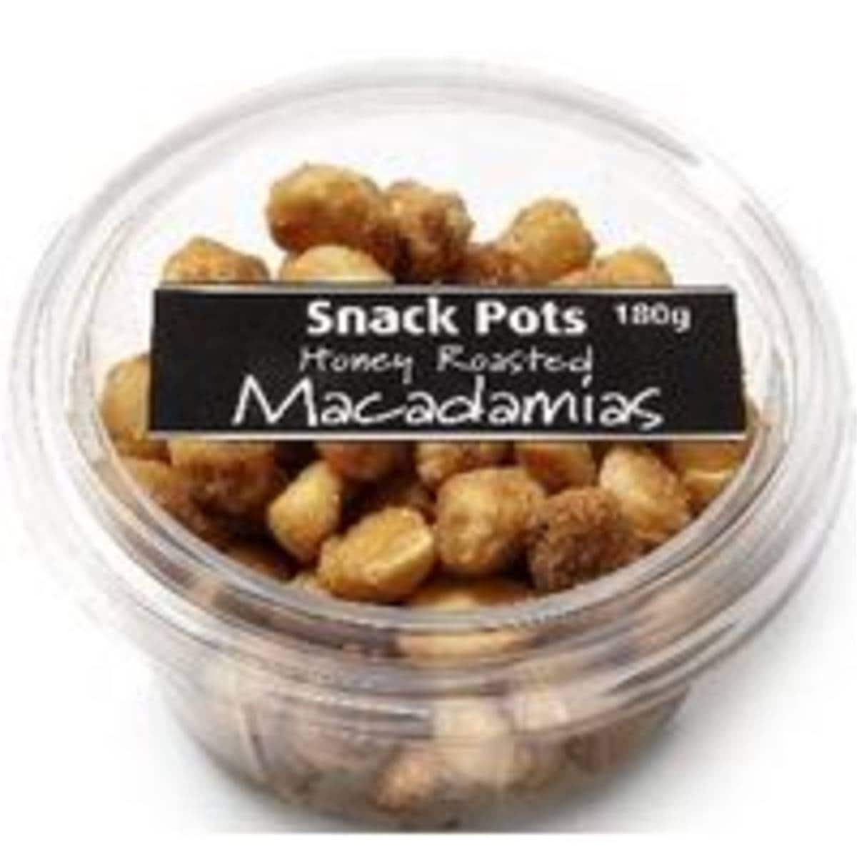 Woolworths Honey Macadamias Snack Pot 180g Pot Woolworths