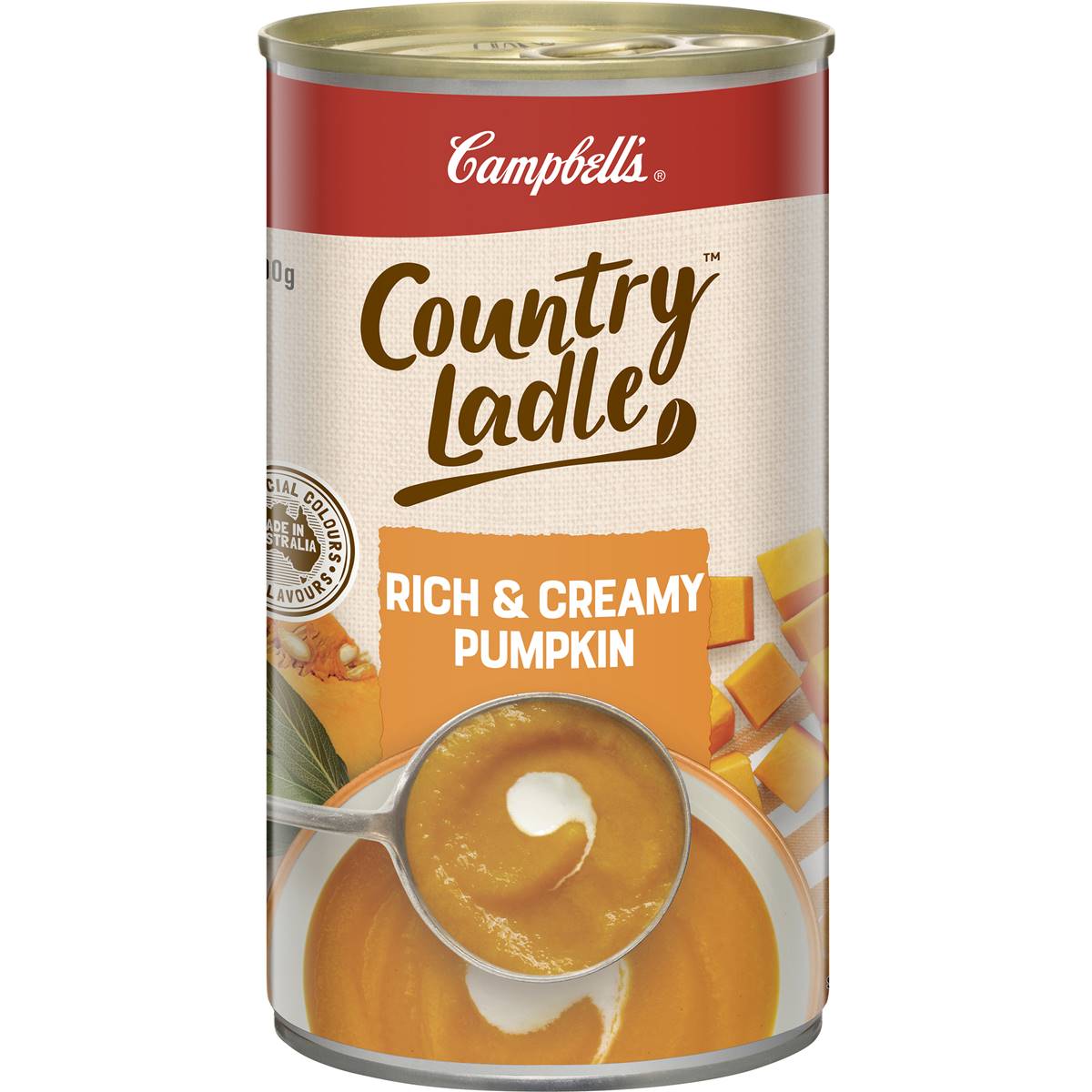 Campbell's Country Ladle Soup Rich & Creamy Pumpkin 500g Woolworths