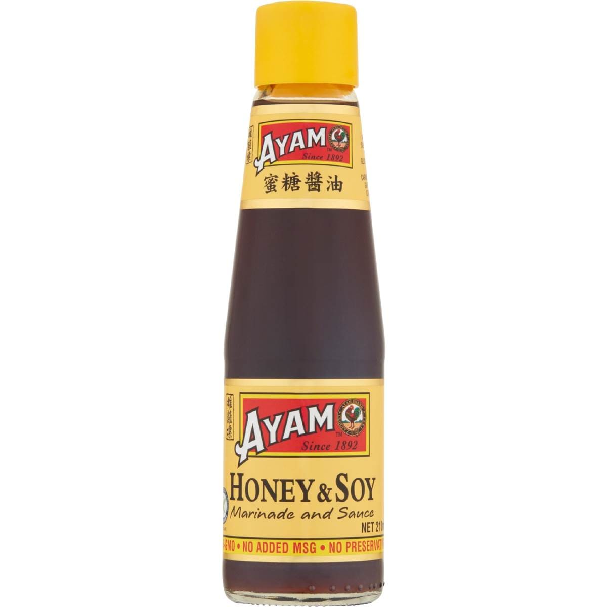 Ayam Honey & Soy Marinade Sauce 210ml Woolworths