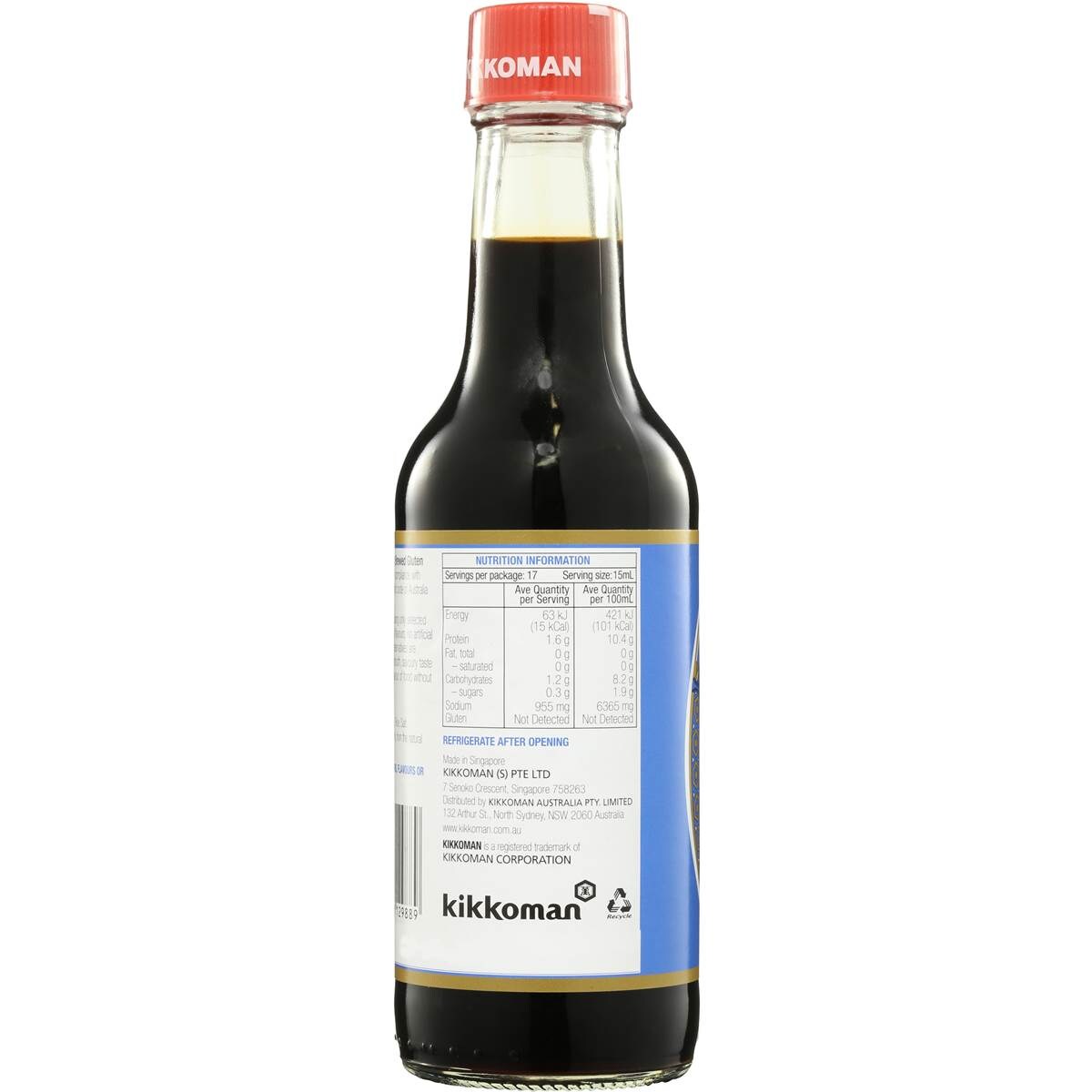 Kikkoman Soy Sauce Gluten Free Soy 250ml Woolworths