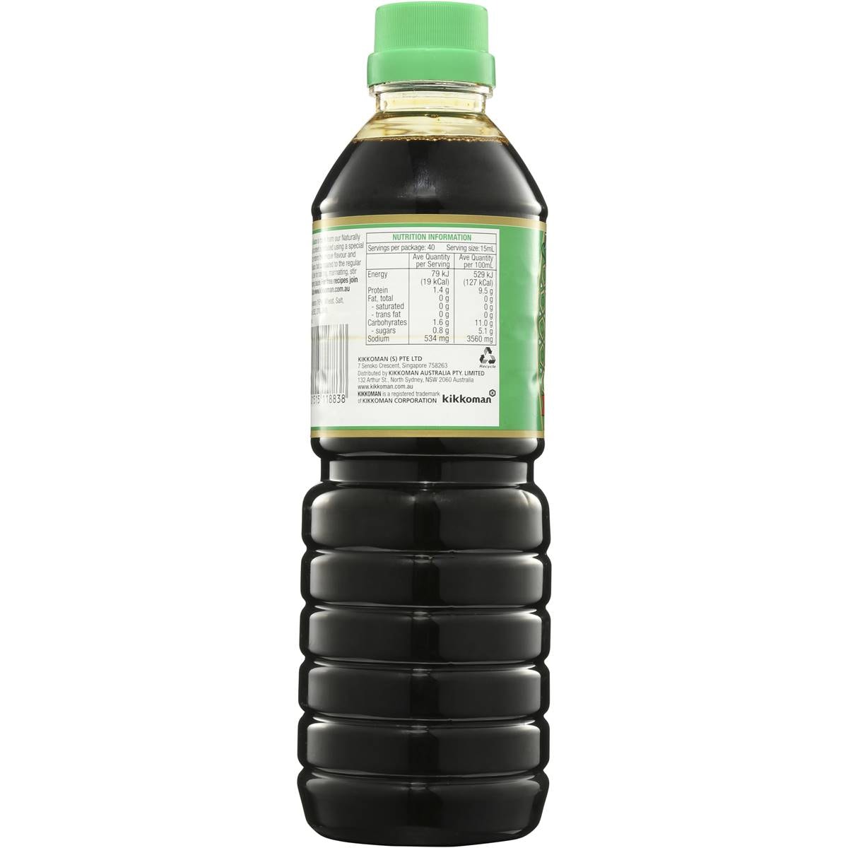 Kikkoman Soy Sauce Soy Reduced Salt 600ml Woolworths