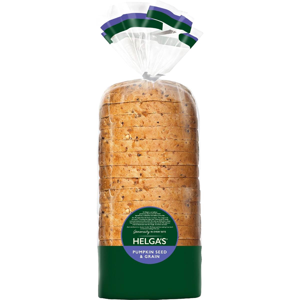 Helga's Pumpkin Seed & Grain 720g Woolworths