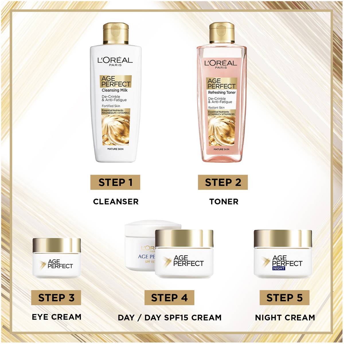 L'oreal Age Perfect Face Cream With Spf15+ 70ml Woolworths