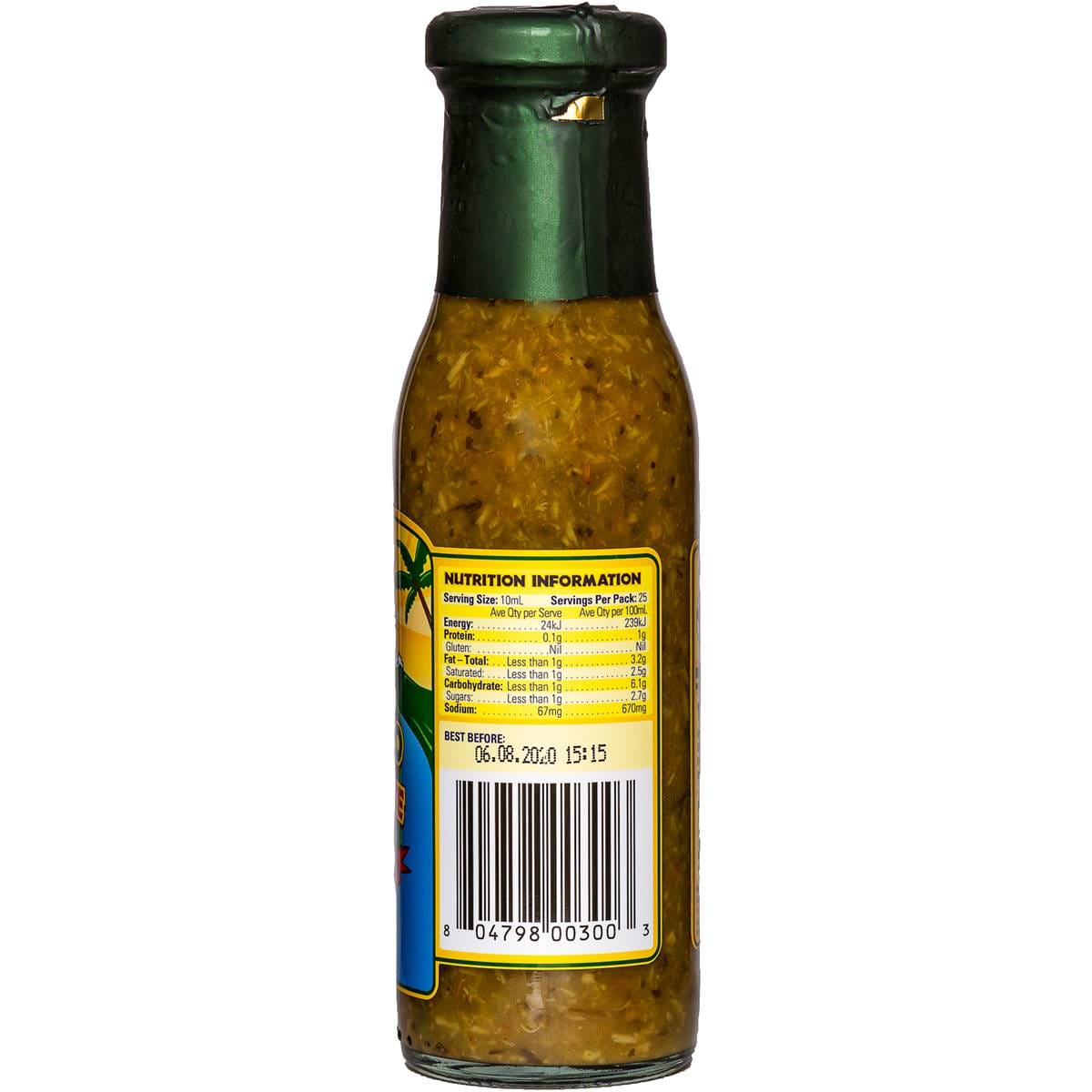 Byron Bay Chilli Co. Chilli Sauce Green Jalapeno 250ml Woolworths