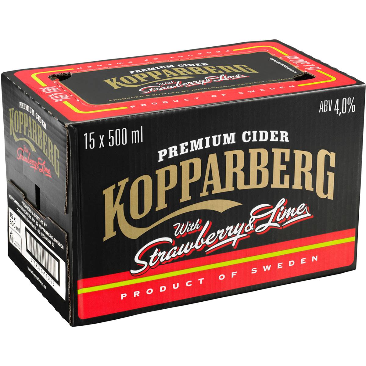 Kopparberg Strawberry & Lime Cider Bottles