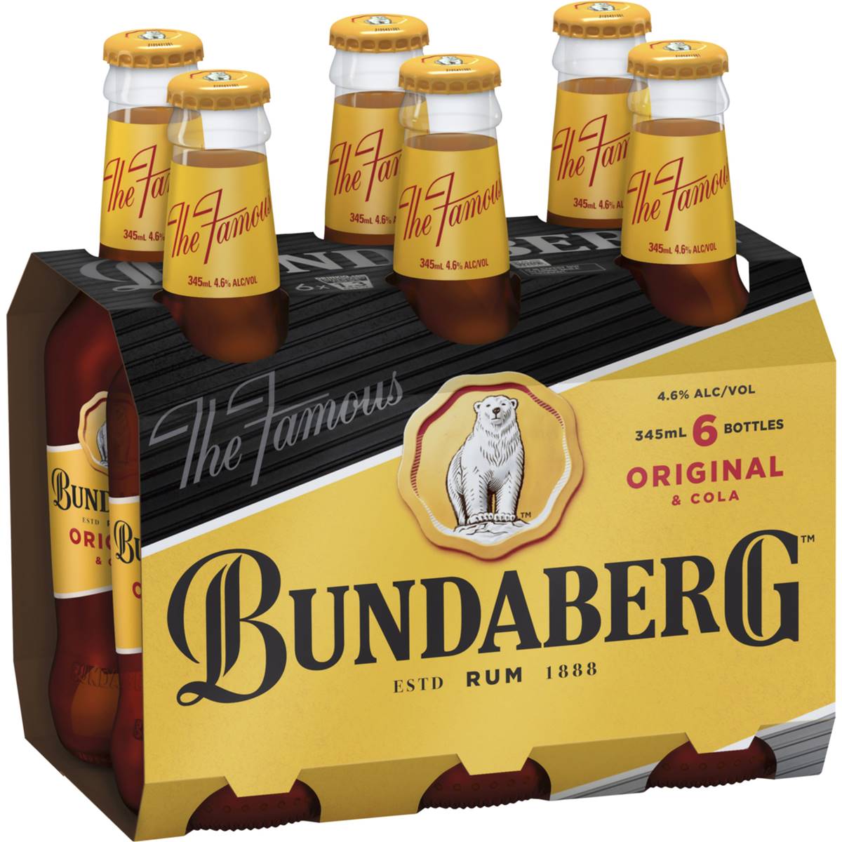 Bundaberg Rum & Cola Bottles
