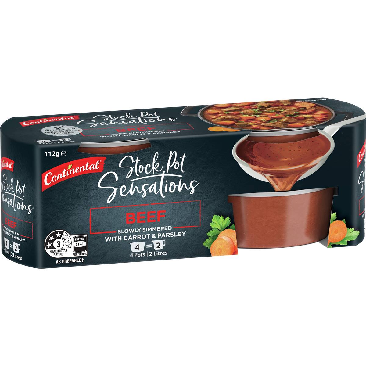 Continental Stock Pot Beef 28g Woolworths