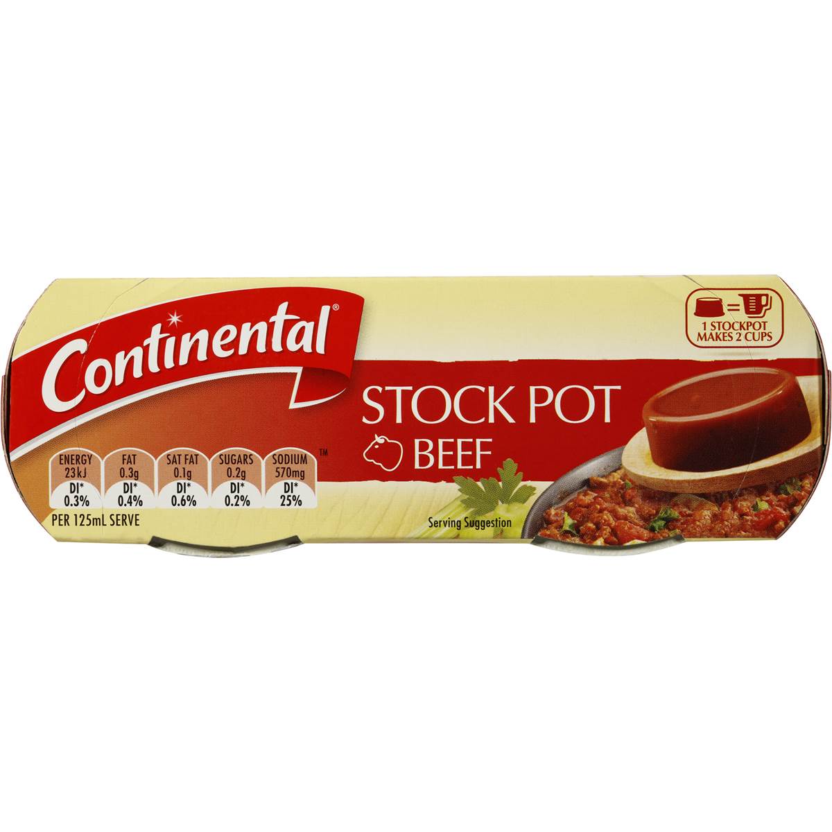Continental Stock Pot Beef 28g Woolworths