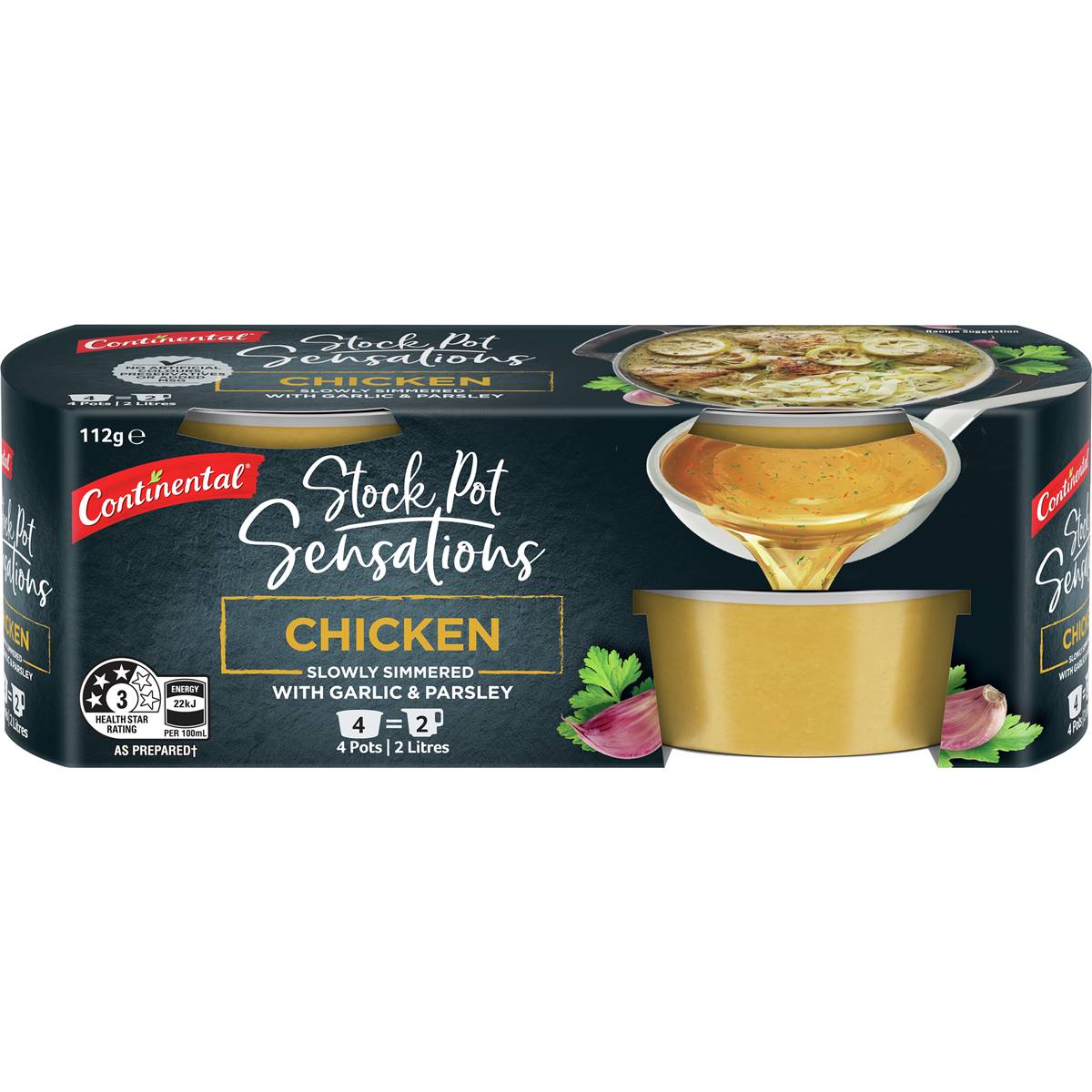 Calories in Continental Stock Pot Chicken Calorie Counter Australia