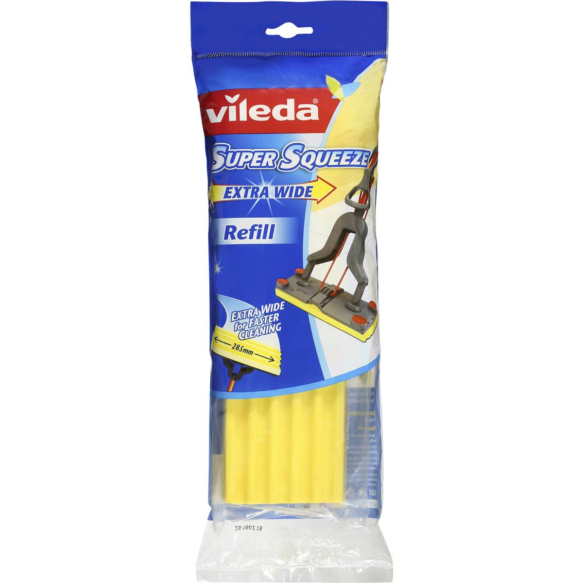 Vileda Mop Extra Wide Refill Each Woolworths