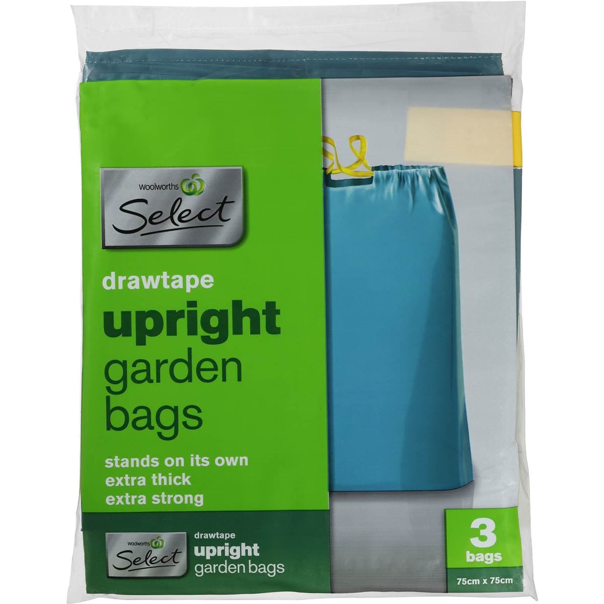 Select Garden Bag Upright 3 Pack Woolworths