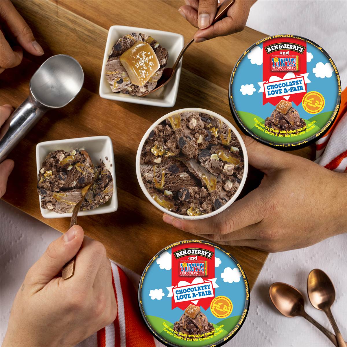 Ben & Jerry’s Chocolonely Chocolate Ice Cream 465ml Woolworths