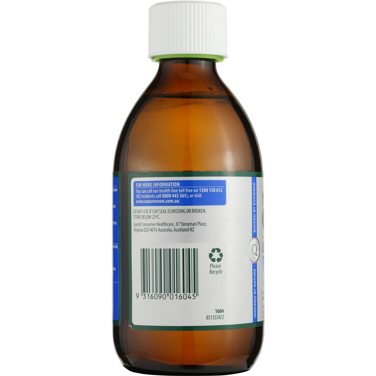Nature's Own Liquid Fish Oil 300ml Woolworths