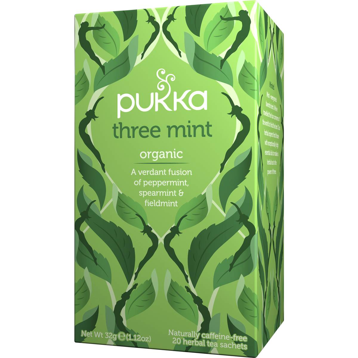 Pukka Tea Bags Three Mint