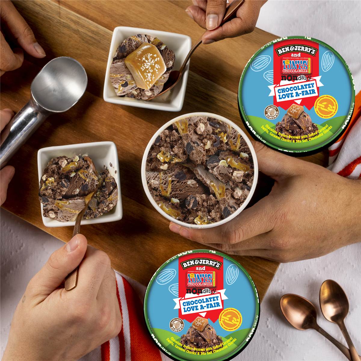 Ben & Jerry’s Tony's Chocolonely Non Dairy Frozen Dessert 465ml