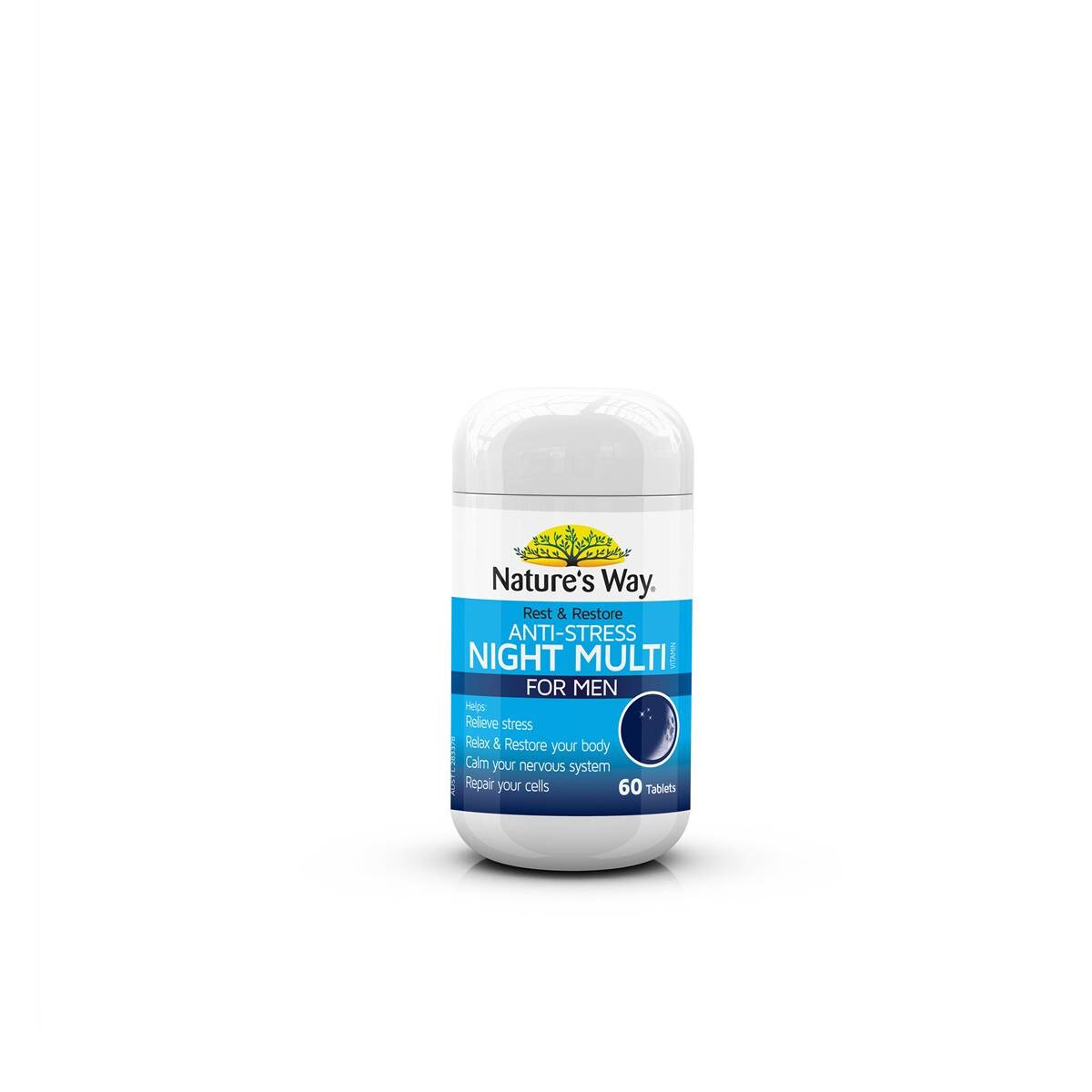 Nature's Way Rest & Restore Night Multivitamin For Men 60 Pack Woolworths