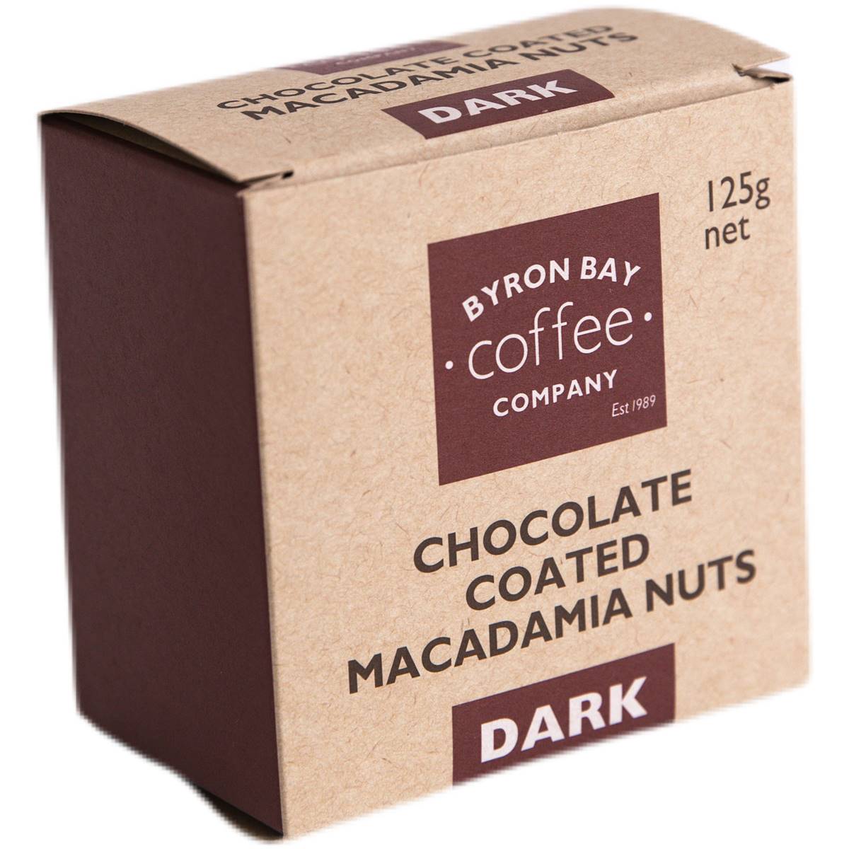 Byron Bay Coffee Company Chocolate Coated Macadamias Dark Chocolate