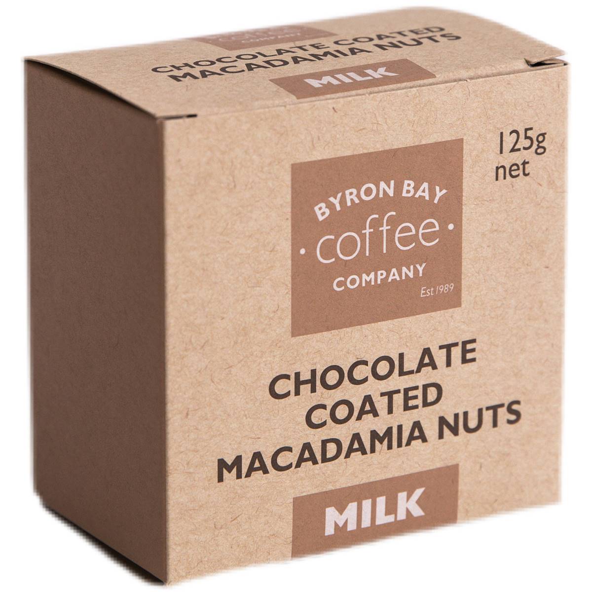 Byron Bay Coffee Co. Chocolate Coated Macadamias Milk Chocolate
