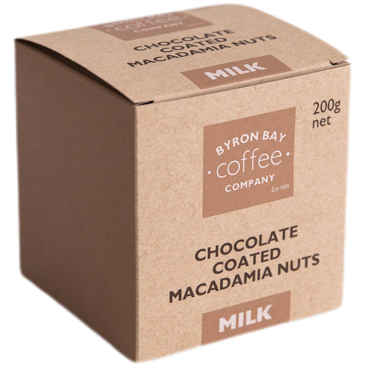 Byron Bay Coffee Co. Chocolate Coated Macadamias Milk Chocolate